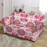 Indian Pattern Loveseat Couch Slipcover