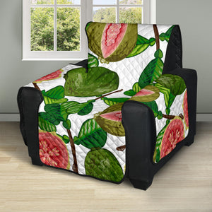 Guava Leaves Pattern Recliner Cover Protector