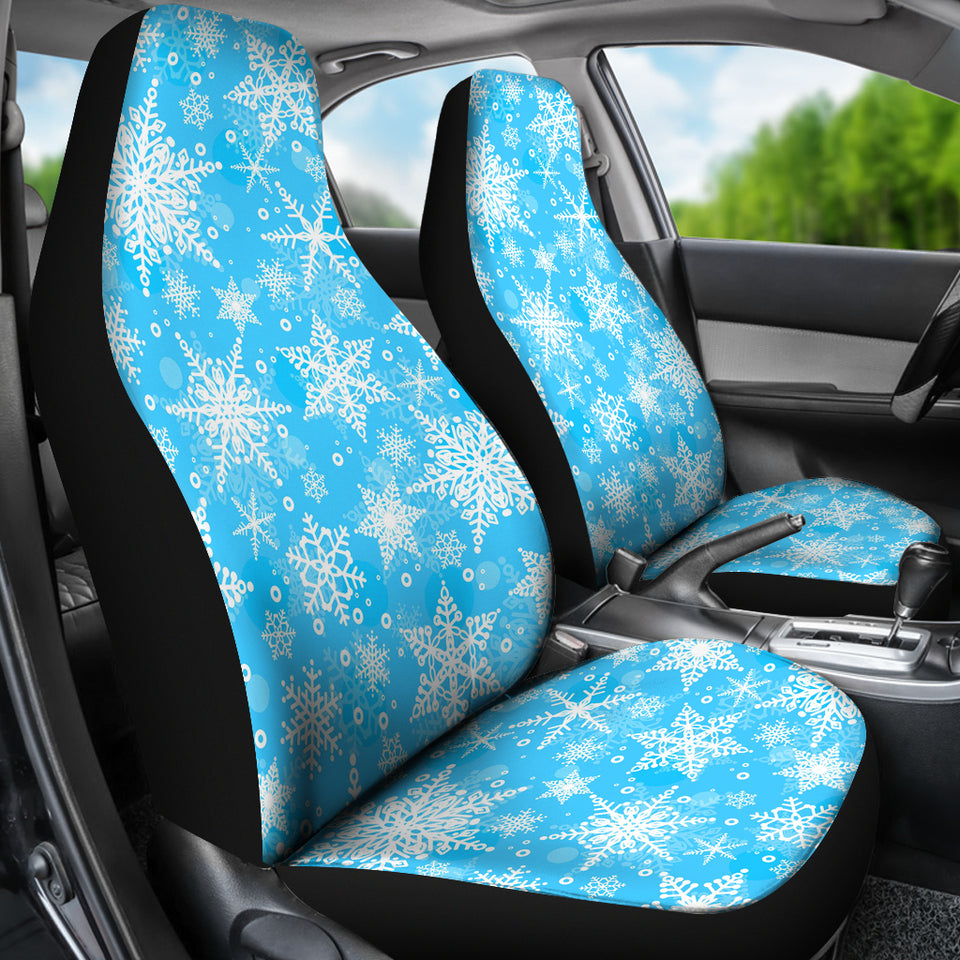 Snowflake Pattern Universal Fit Car Seat Covers