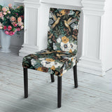 Hummingbird Pattern Print Design 05 Dining Chair Slipcover