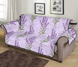 Lavender Pattern Background Sofa Cover Protector