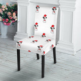 Jack Russel Pattern Print Design 01 Dining Chair Slipcover
