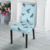 Pigeon Pattern Print Design 02 Dining Chair Slipcover