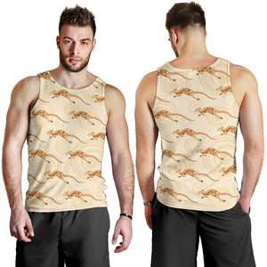 Kangaroo Aboriginal Pattern Background Men Tank Top