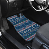 Airplane Sweater printed Pattern Front Car Mats