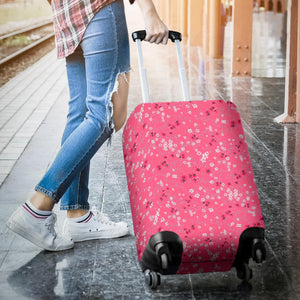 Sakura Pattern Background Luggage Covers