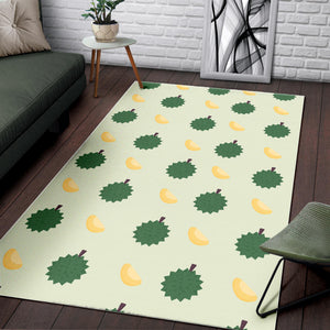 Durian Pattern Theme Area Rug