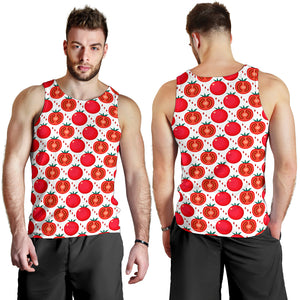 Tomato Pattern Men Tank Top