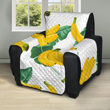 Banana and Leaf Pattern Recliner Cover Protector