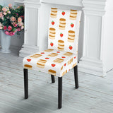 Pancake Pattern Print Design 02 Dining Chair Slipcover