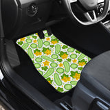 Cucumber Pattern Front Car Mats