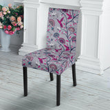 Hummingbird Pattern Print Design 04 Dining Chair Slipcover