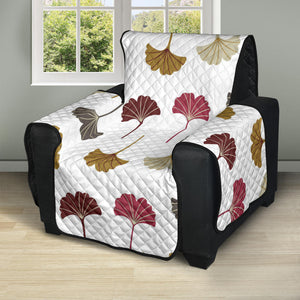 Autamn Ginkgo Leaves Pattern Recliner Cover Protector
