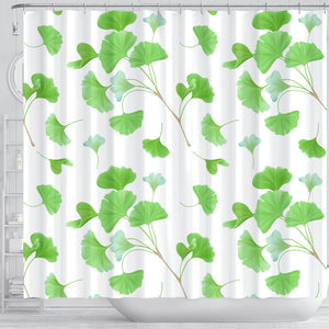 Ginkgo Leaves Pattern Shower Curtain Fulfilled In US