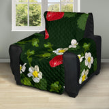 Strawberry Pattern Background Recliner Cover Protector