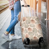 Shell Pattern Background Luggage Covers