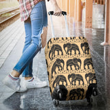 Elephant Pattern Ethnic Motifs Luggage Covers
