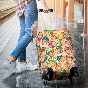 Mushroom Pattern Luggage Covers