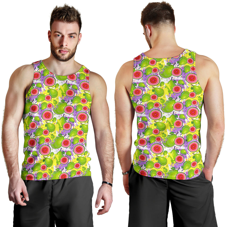 Guava Pattern Men Tank Top