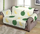 Durian Pattern Theme Loveseat Couch Cover Protector