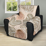 Shell Pattern Background Recliner Cover Protector