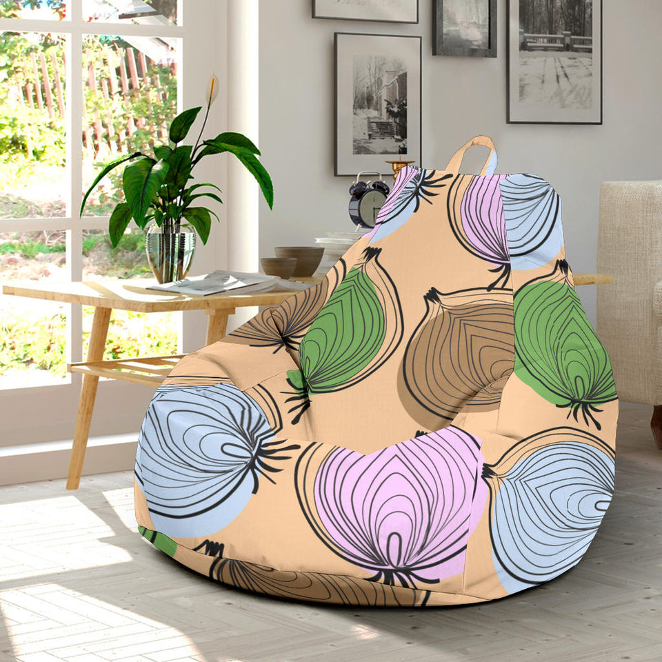 Onion Pattern Bean Bag Cover