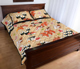 Sushi Pattern Quilt Bed Set