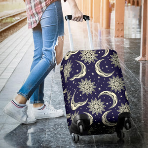 Moon Tribal Pattern Luggage Covers