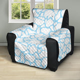 Polar Bear Ice Pattern Recliner Cover Protector
