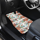 Clown Fish Pattern Print Design 04 Front Car Mats