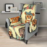 Monkey Pattern Chair Cover Protector