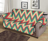 Zigzag Chevron Pattern Sofa Cover Protector