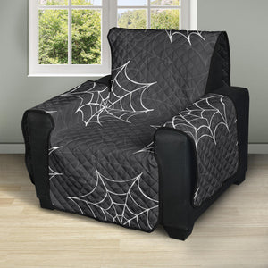 Cobweb Spider Web Pattern Recliner Cover Protector