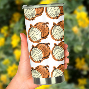 Onion Theme Pattern Tumbler