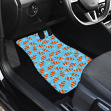 Clown Fish Pattern Print Design 05 Front Car Mats