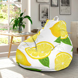 Lemon Flower Pattern Bean Bag Cover