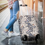 Snake Leaves Pattern Luggage Covers