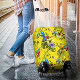 Colorful Parrot Pattern Luggage Covers
