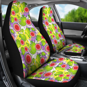 Guava Pattern Universal Fit Car Seat Covers