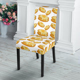 Pancake Pattern Print Design 05 Dining Chair Slipcover