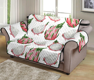 Dragon Fruit Pattern Loveseat Couch Cover Protector