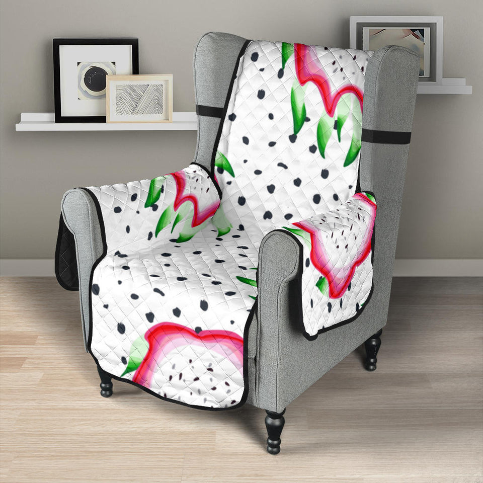 Dragon Fruit Seed Pattern Chair Cover Protector