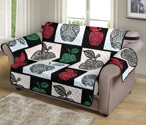 Apple Tribel Pattern Loveseat Couch Cover Protector