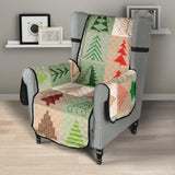 Christmas Tree Pattern Chair Cover Protector