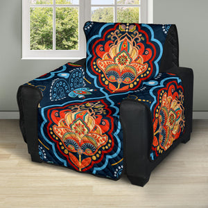 Indian Traditional Pattern Recliner Cover Protector
