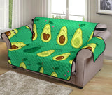 Cute Avocado Pattern Loveseat Couch Cover Protector