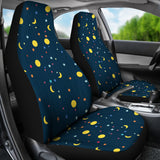 Moon Star Pattern Universal Fit Car Seat Covers