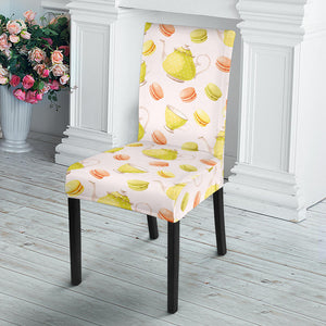 Tea pots Pattern Print Design 03 Dining Chair Slipcover