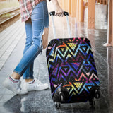 Space Colorful Tribal Galaxy Pattern Luggage Covers