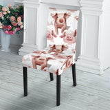Pig Pattern Print Design 04 Dining Chair Slipcover